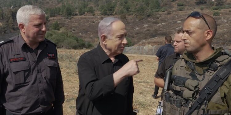 נתניהו בקריית שמונה: אנו ערוכים לפעולה עצימה בלבנון