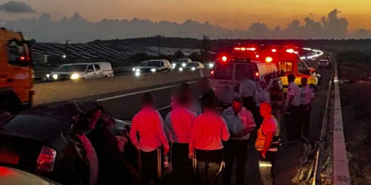 בחור ישיבה נהרג כשהתנגש בגדר מלחץ האזעקה