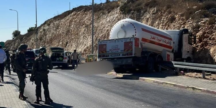 פיגוע בבנימין: מחבל על משאית דרס למוות צעיר ישראלי