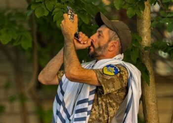 לראשונה: חיילים יהודים בחזית באוקראינה יתקעו בשופר