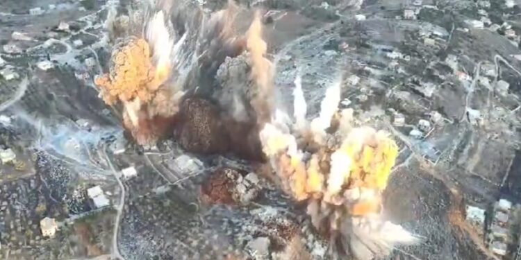 400 טון חומר נפץ השמידו את המתקן האסטרטגי של חיזבאללה