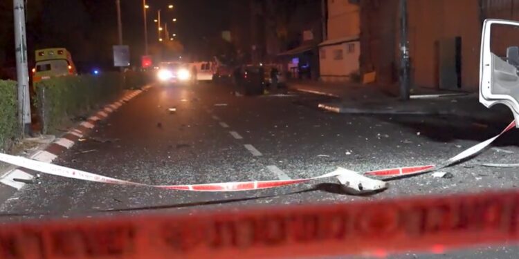 שב”כ פיענח את הפיגוע בו התפוצץ מחבל עם מטען גדול בת”א