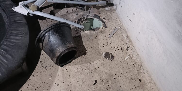 5 יירוטים בחיפה – שברי יירוט נפלו בשני אזורים חרדים