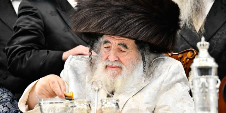 האדמו”ר מויז’ניץ: עברתי דברים קשים, אעבור גם את זה