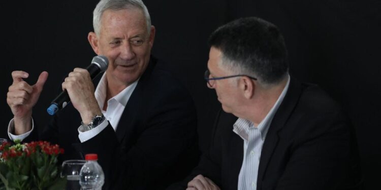 סער נגד גנץ: מורשתו היא נאום הכלניות