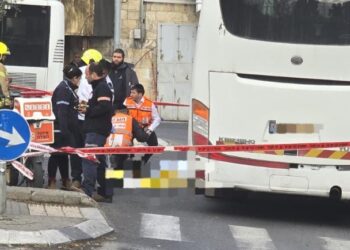 ירושלים: בת 8 נהרגה כתוצאה מפגיעת אוטובוס