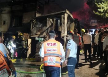 רכסים: תינוק נספה, אדם נפגע קשה וס”ת נשרפו