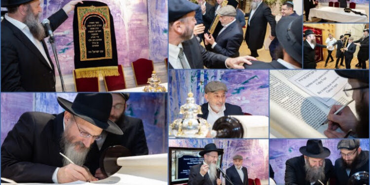 מוסקבה: ס”ת הוכנס לבית הכנסת המרכזי בעיר לזכות החטופים