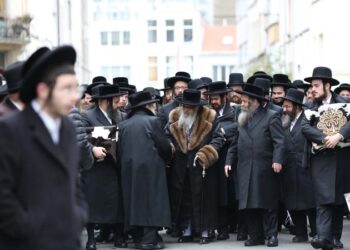 האדמו”ר מסאטמר באנטווערפן – גלריה