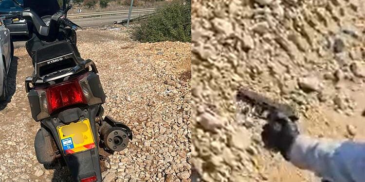 ירושלים: בן 15 גנב במקווה אקדח ומפתחות של אופנוע