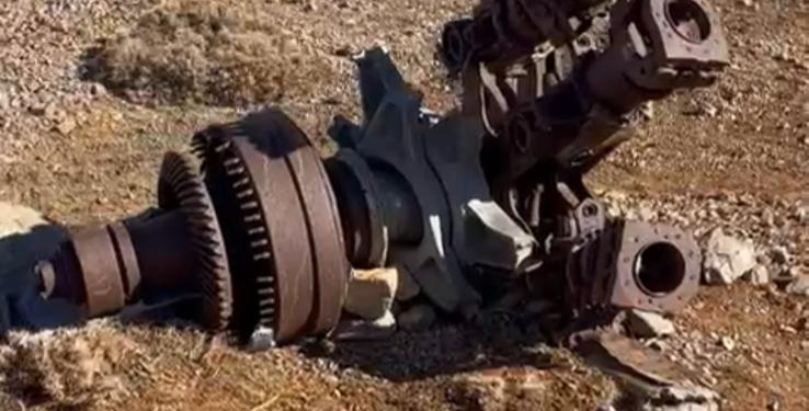 נמצא חלקו של מסוק חיל האוויר שהתרסק בסוריה לפני 50 שנה