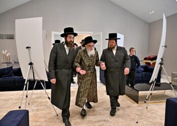 המשך ביקורו של כ”ק מרן אדמו”ר מויזניץ שליט”א בלייקוד