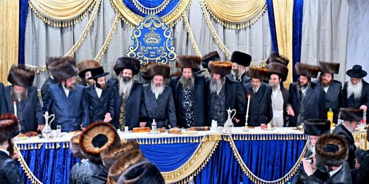 שמחת התנאים בחצה”ק זוטשקא אמסנא