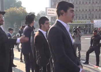 צפו: מקלל את השוטר: “שתיהיה בשבי בעזה ויתעללו בך אמן”