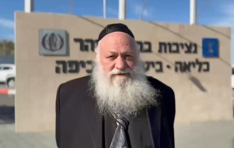 השר גולדקנופף ביקרתי אצל הנגד: הוא נראה לא טוב