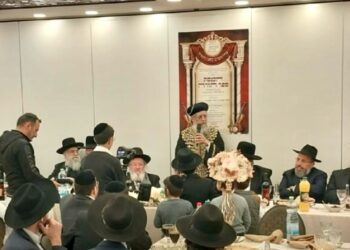 מודיעין עילית: הכנסת ס”ת לזכר בנו של זקן רבני העיר