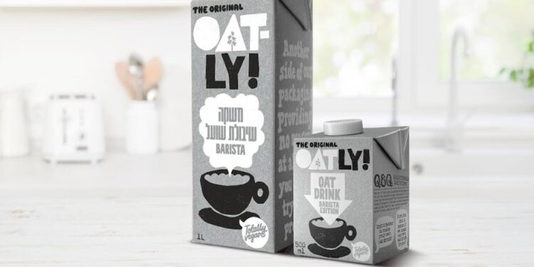 המותג OATLY  משיק משקה בריסטה