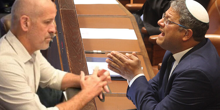 עימות חריג בין בן-גביר וראש השב”כ על רקע חשיפת המסמך