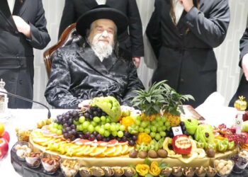 פֵּרוֹתֶיךָ מְתוּקִים: ט”ו בשבט אצל מרן הגרי”מ שכטער שליט”א