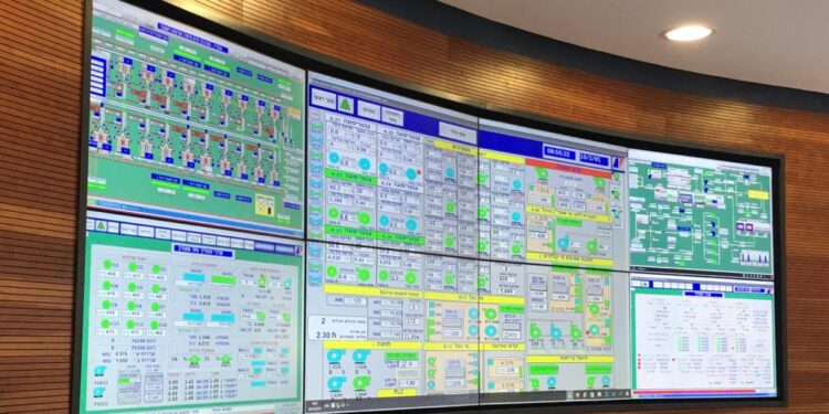 מקורות הקימה מרכז בקרה ארצי ממוחשב לשליטה על אספקה וביטחון מים