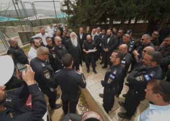 סיור הכנה לקראת לג’ בעומר עם ממ”ז צפון במשטרה