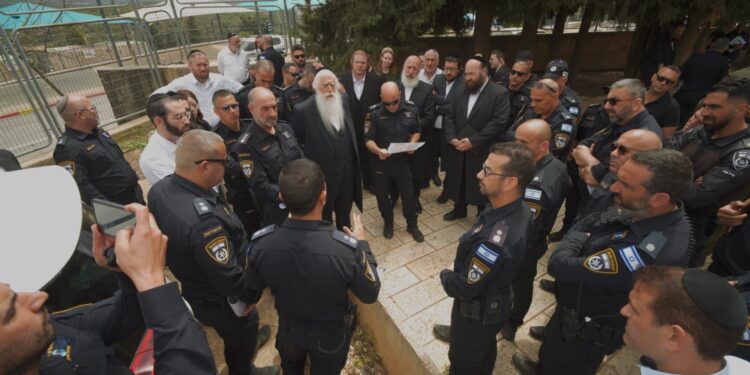 סיור הכנה לקראת לג’ בעומר עם ממ”ז צפון במשטרה