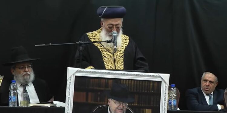 עצרת מספד והתעוררו במלאת 30 להסתלקות מרן הגר”מ מזוז זצוק”ל