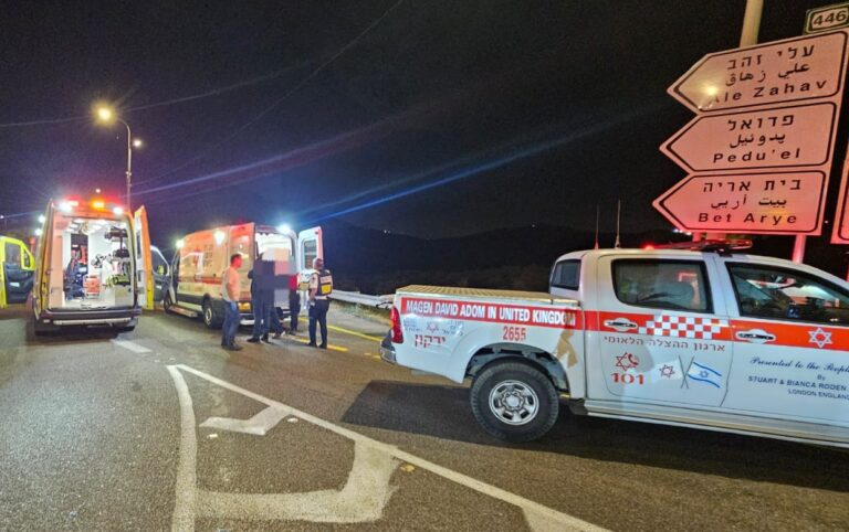 פיגוע בדרך לחדר לידה: אישה במצב אנוש בעלה נפצע קשה