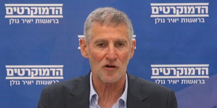 סערה בעקבות דברי גולן: “מדינה שפויה לא הורגת תינוקות כתחביב”