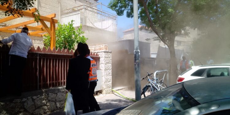 ביתר עילית: שריפה בבית – ב”ה אין נפגעים