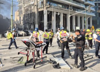 40 נפגעים ומספר פגיעות ישירות ביניהם בסורוקה בבאר שבע