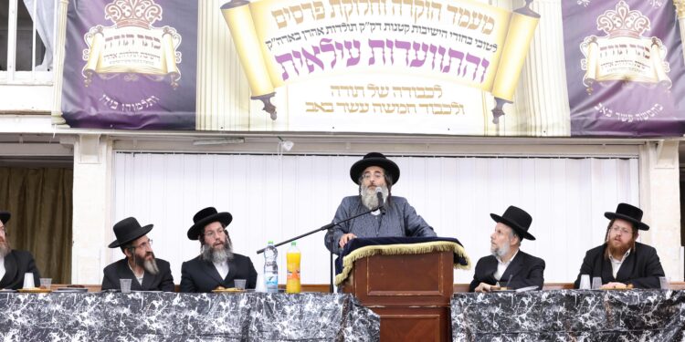 מעמד הוקרה וחלוקת פרסים לבחורי ישיבות קטנות של תולדות אהרן