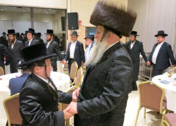 שמחת הבר מצוה לנכד גאב”ד אנטווערפן שליט”א