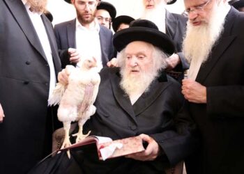 מנהג הכפרות באשמורת הבוקר אצל מרן הגר”מ שטרנבוך שליט”א