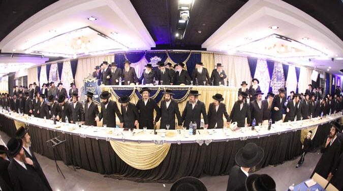 מעמד הכתרת 70 דיינים ומורי הוראה ע”י מפעל ‘שינון וחזרה’