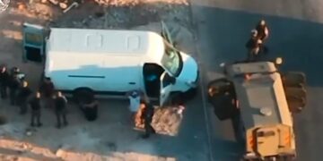 צפו: כך נתפסו שלושת גנבי האופנוע של החייל