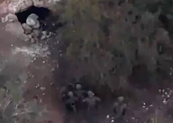 צפו בחיסול הבוקר של המחבלים בפיר המנהרה באזור ג’נין