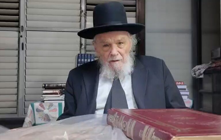 צפו: מרן הגרמ"ה הירש: כעת אנו מתפללים - אם זה לא יצלח יש עוד דרכים