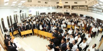 אלעד: אמש עצרת ענק לזכרון מרן הגר”ע יוסף זצוק”ל