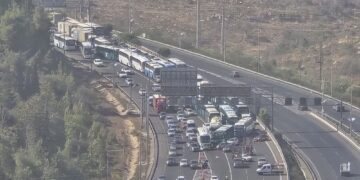 מאות אלפים בדרך לירושלים: המשטרה סגרה את כביש 1