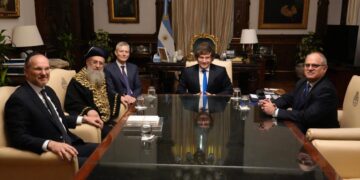 ארגנטינה: הרשל”צ התקבל בלשכת הנשיא חאבייר מיליי