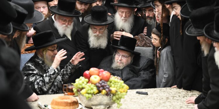 כ”ק האדמור מסאטמר הגיע אל גיסו כ”ק האדמו”ר מבעלזא