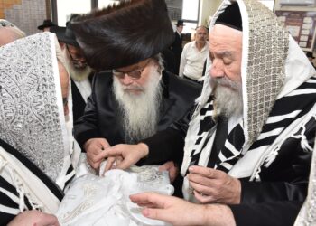 שמחת הברית לנין כ”ק אדמו”ר מאשלג שליט”א