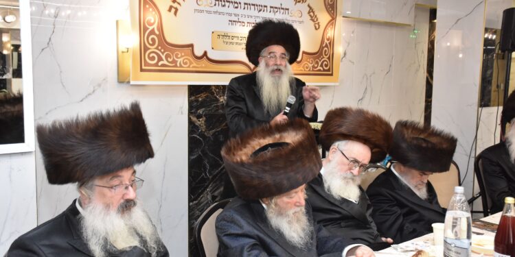 חנוכת ספריית זאת ליעקב בישיבת קרית מלך