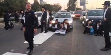 פלג הרצ”פניקים שבו וחסמו את כביש 4 למשך שעות