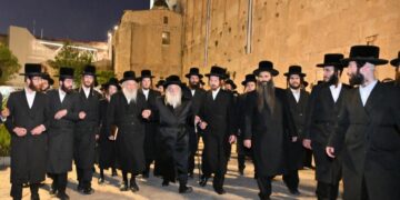 מסע קודש של חצר הקודש ‘נדבורנה ירושלים’ בעיר האבות חברון.