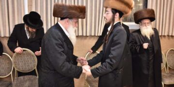 שמחת התנאים בחצרות מחנובקא בעלזא- שאץ- קרלין לעלוב-ספינקא