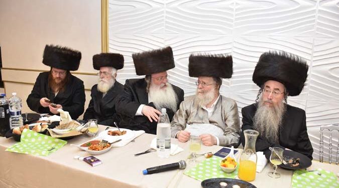 סעודת הילולא ודינר לטובת החזקת כולל “פנים מאירות”-להורות נתן